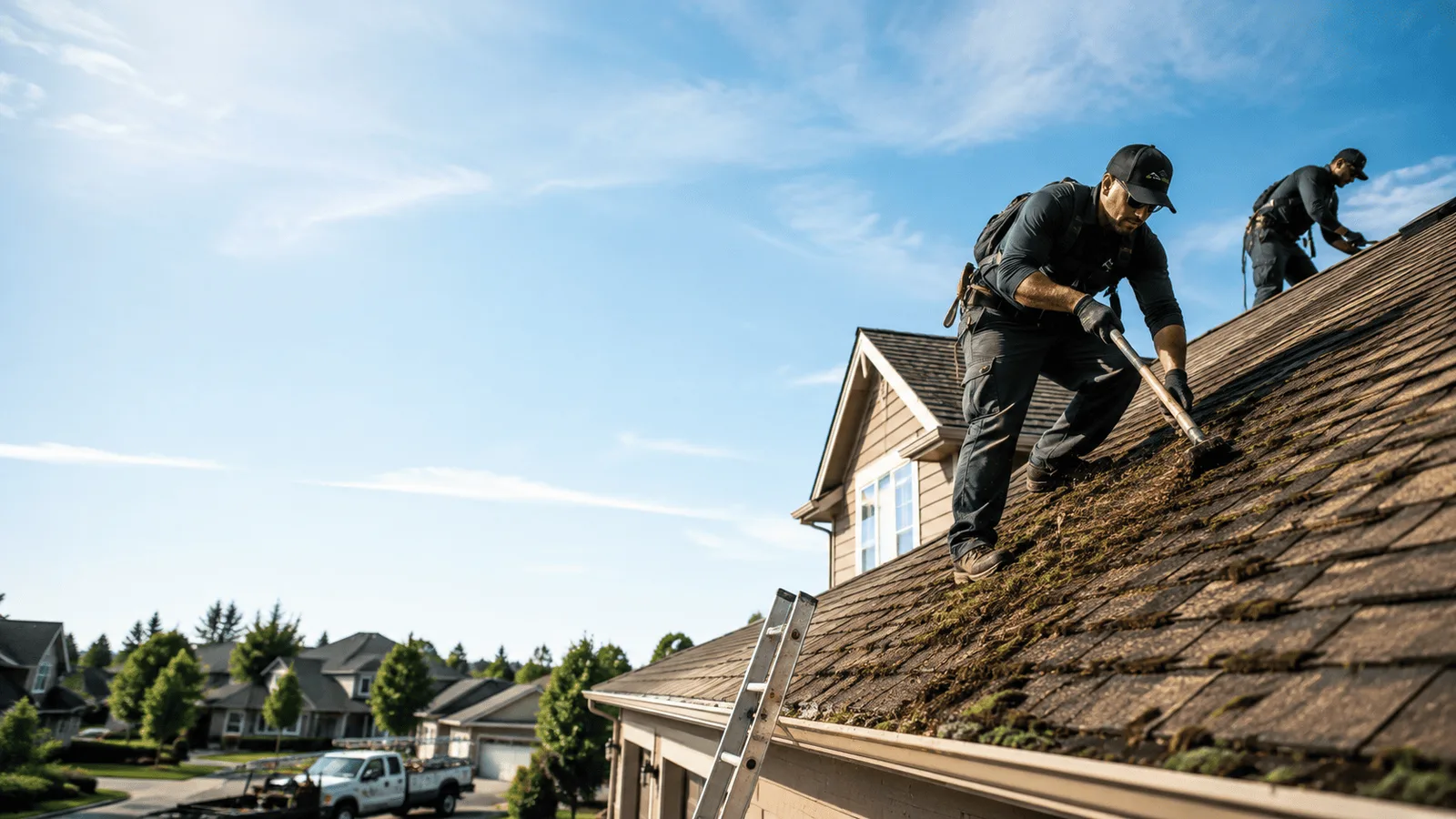 Roof Moss Removal in Gove, KS near me